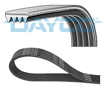 Dayco Keilrippenriemen 4Pk970ee - Bild 6