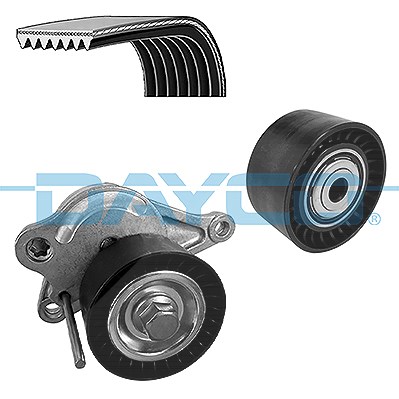 Für DAYCO ZESTAWY PASKOW W/KLINOWYCH KPV619 V-RIBBED BELT SET - Bild 6