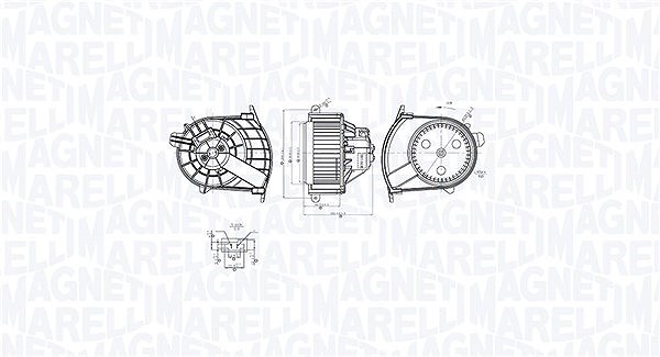 Magneti Marelli Innenraumgebläse [Hersteller-Nr. 069412767010] für Renault
