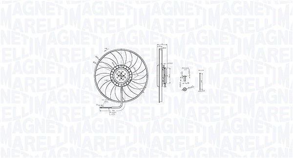 MAGNETI MARELLI 069422848010 Lüfter für Motorkühlung Lüfter Kühlung - Bild 7