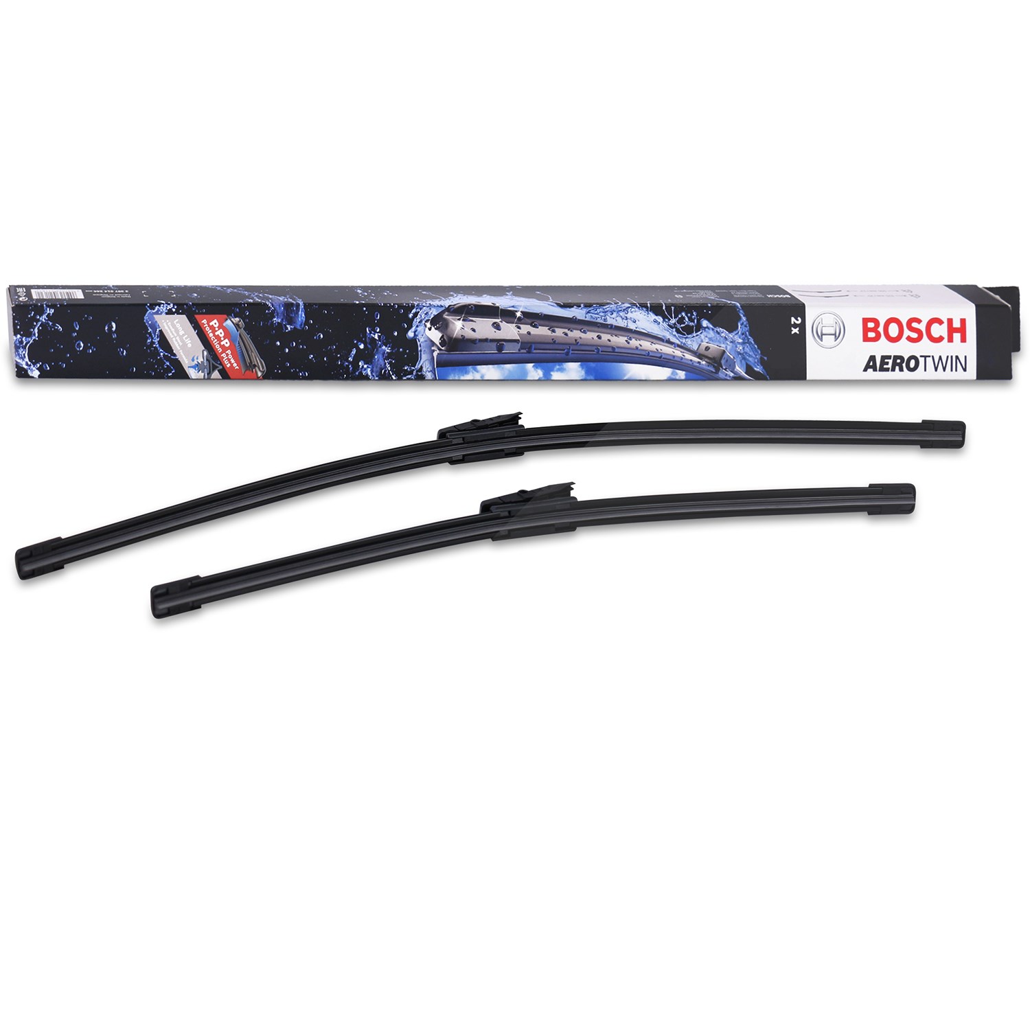 Bosch Wischerblatt Aerotwin Multi-Clip AM467S [Hersteller-Nr. 3397007467] für Nissan, Vauxhall, Volvo, BMW, Renault, Toyota, Opel, Byd, Alpina, Fiat,