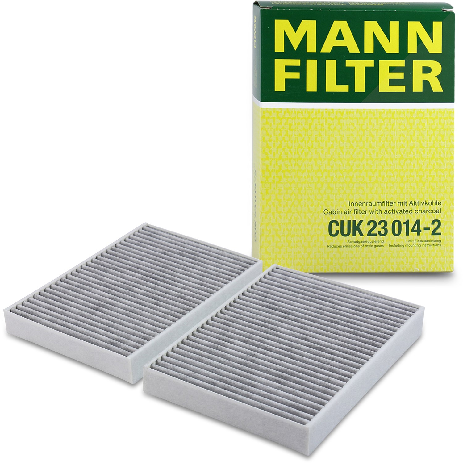 Mann-filter Filter, Innenraumluft [Hersteller-Nr. CUK23014-2] für Alpina, Rolls-royce, BMW