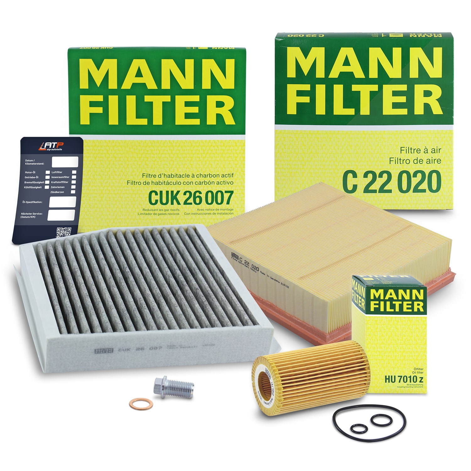 Mann-filter Inspektionspaket Set A [Hersteller-Nr. 40372541] für Infiniti, Mercedes-Benz