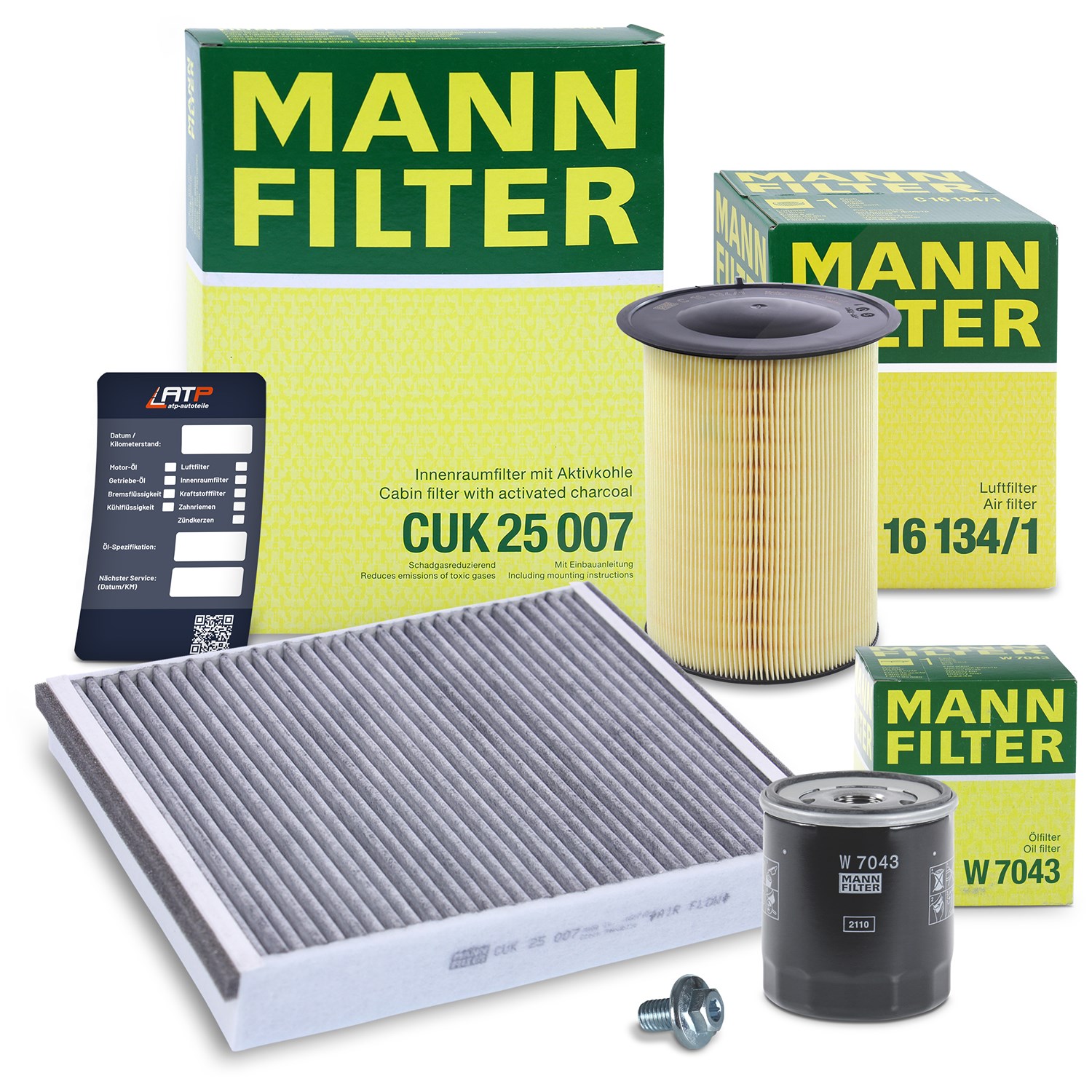 Mann-filter Inspektionspaket Set A [Hersteller-Nr. 40514053] für Ford