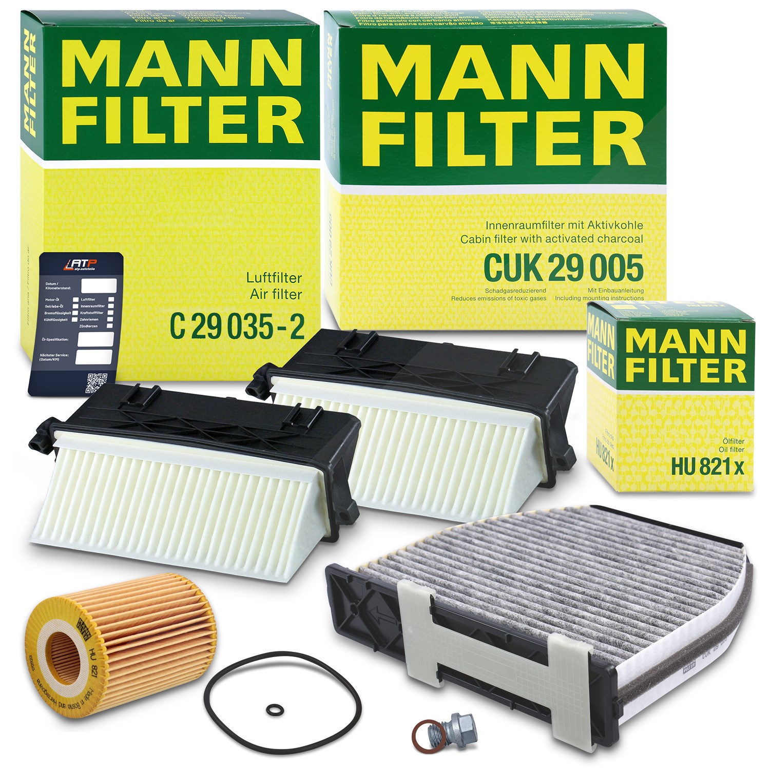Mann-filter Inspektionspaket A [Hersteller-Nr. 40516279] für Mercedes-Benz