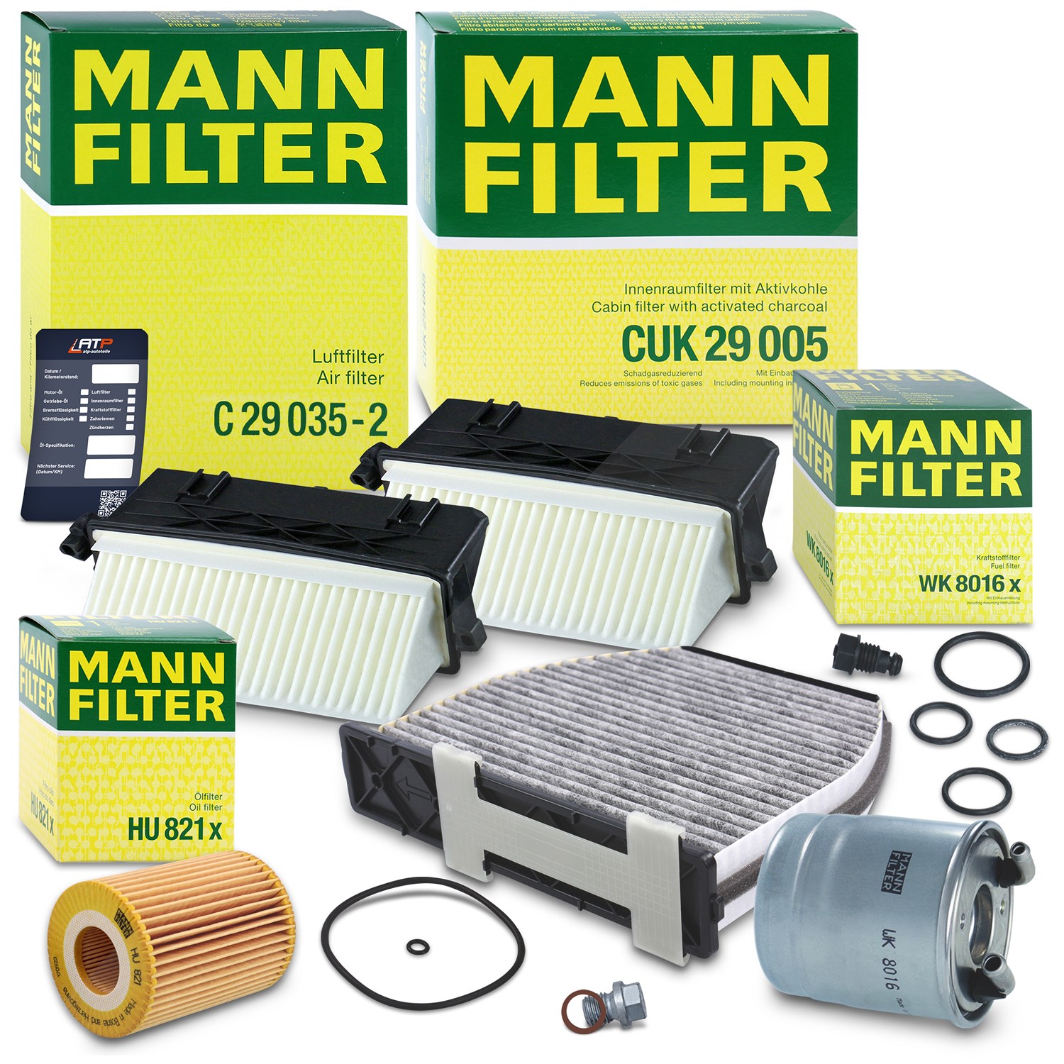 Mann-filter Inspektionspaket B [Hersteller-Nr. 40516282] für Mercedes-Benz