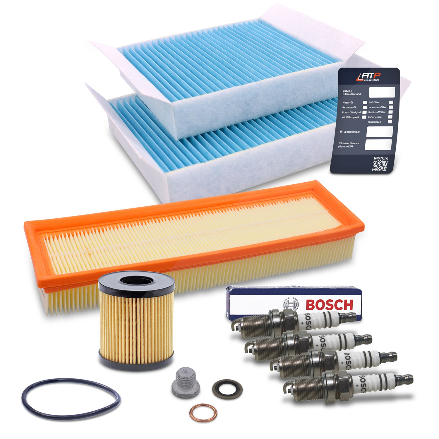 Bestprice Inspektionspaket Filtersatz SET C [Hersteller-Nr. 10694574] für Citroën, Peugeot