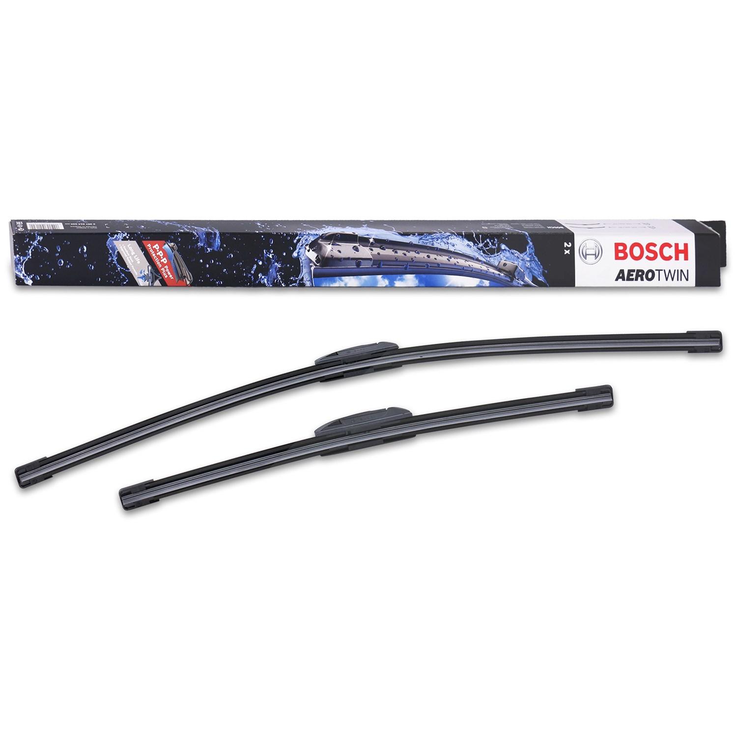 Bosch Wischerblatt Aerotwin Retro Spoiler AR653S [Hersteller-Nr. 3397118911] für Acura, Subaru, Toyota, Chevrolet, Infiniti, Mazda, Maserati, Kia, Suz