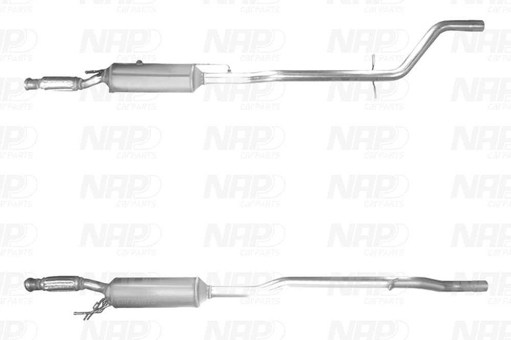 Nap Carparts Ruß-/Partikelfilter, Abgasanlage [Hersteller-Nr. CAD10559] für Peugeot, Citroën