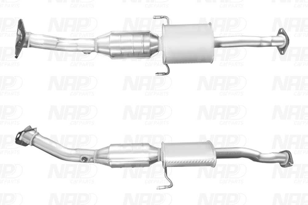 Nap Carparts Katalysator [Hersteller-Nr. CAK11470] für Toyota