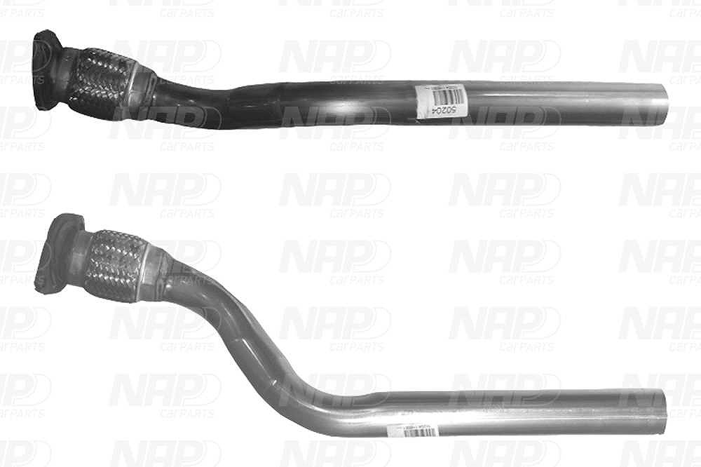 Nap Carparts Abgasrohr [Hersteller-Nr. CAC10600] für Renault