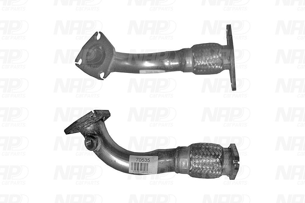 Nap Carparts Abgasrohr [Hersteller-Nr. CAF10442] für Kia