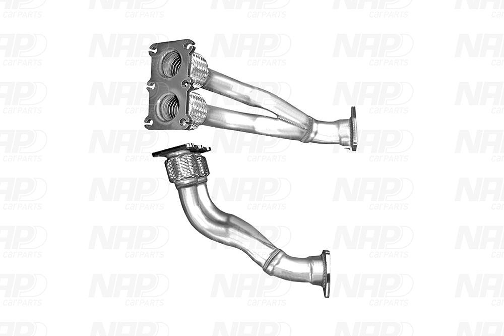Nap Carparts Abgasrohr [Hersteller-Nr. CAF10132] für VW, Seat
