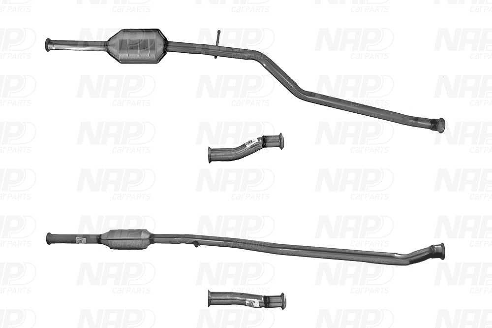Nap Carparts Dieselpartikelfilter [Hersteller-Nr. CAD10501] für Citroën, Peugeot