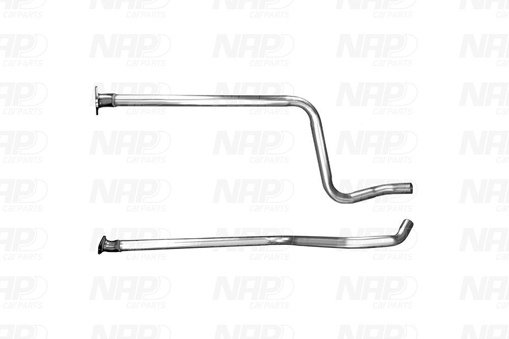 Nap Carparts Abgasrohr [Hersteller-Nr. CAC10528] für Opel, Vauxhall