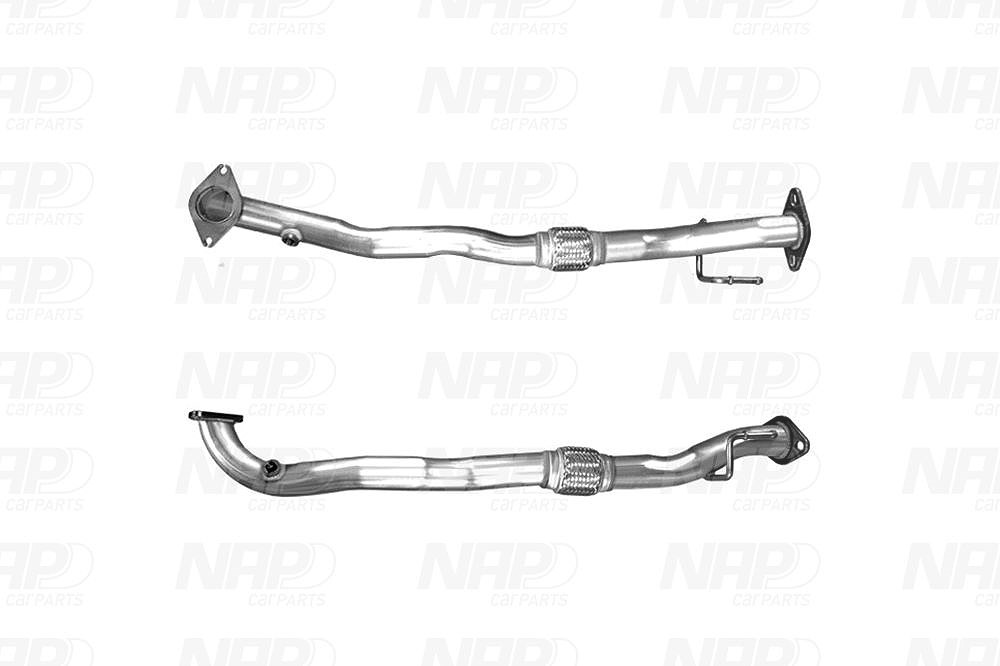 Nap Carparts Abgasrohr [Hersteller-Nr. CAC10538] für Alfa Romeo, Fiat