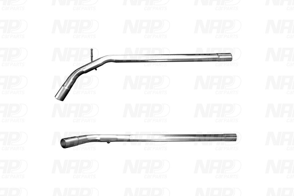 Nap Carparts Abgasrohr [Hersteller-Nr. CAC10527] für Renault