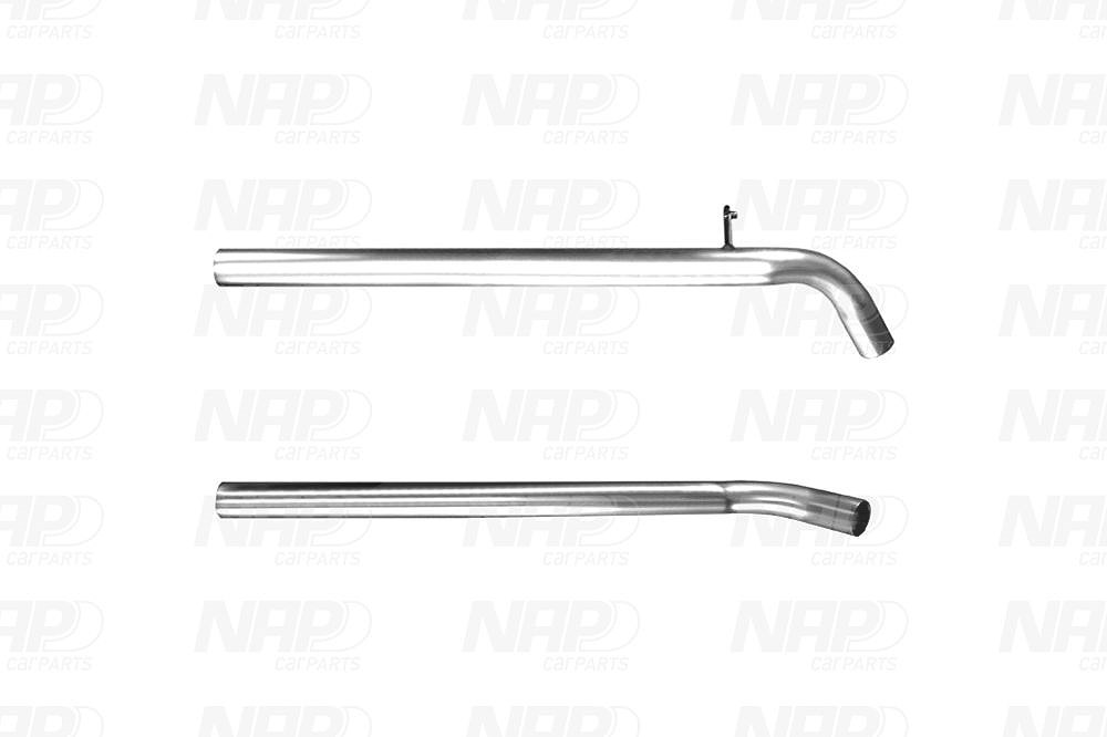 Nap Carparts Abgasrohr [Hersteller-Nr. CAC10526] für Renault