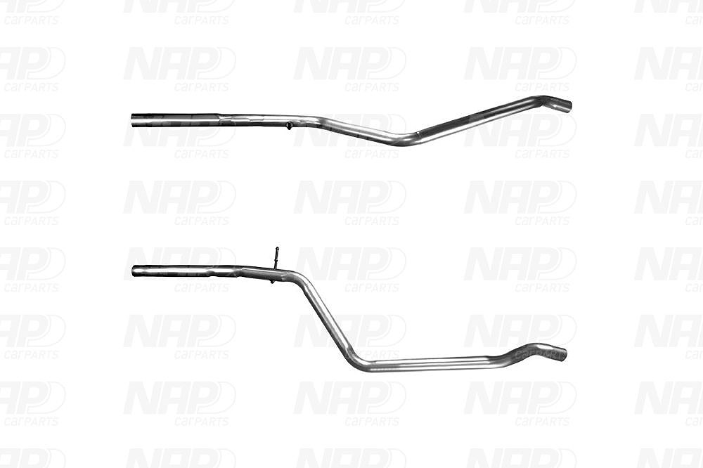 Nap Carparts Abgasrohr [Hersteller-Nr. CAC10429] für Dacia