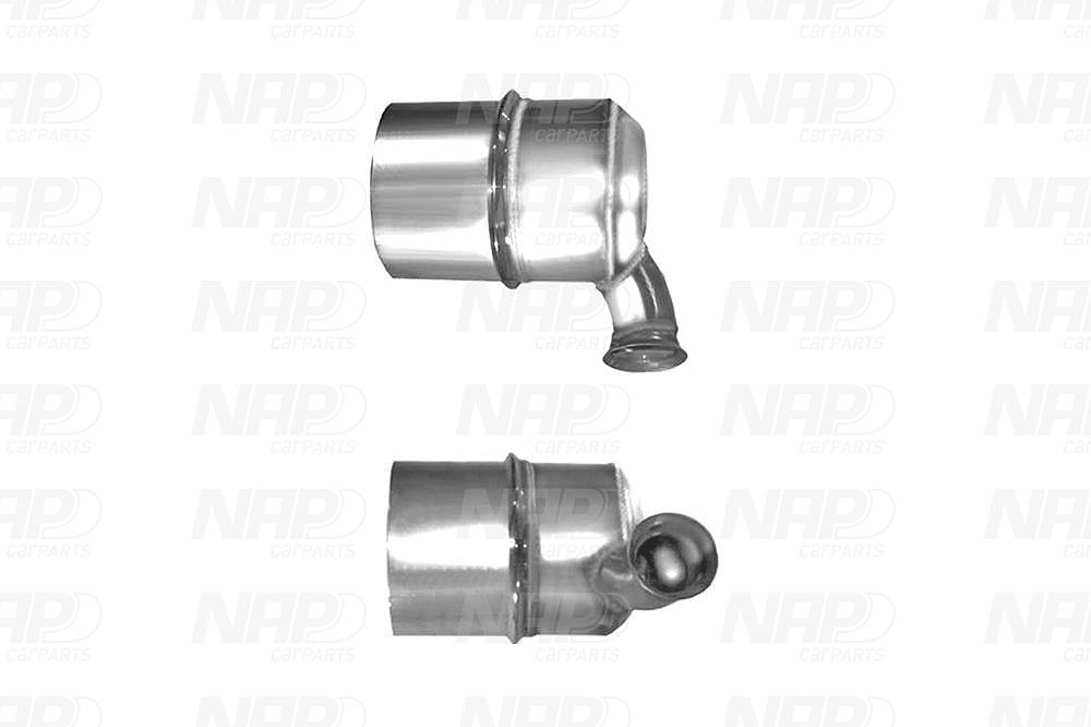Nap Carparts Abgasrohr [Hersteller-Nr. CAC10407] für Citroën, Peugeot