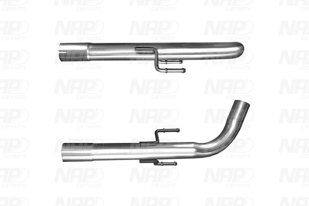 Nap Carparts Abgasrohr [Hersteller-Nr. CAC10373] für Renault
