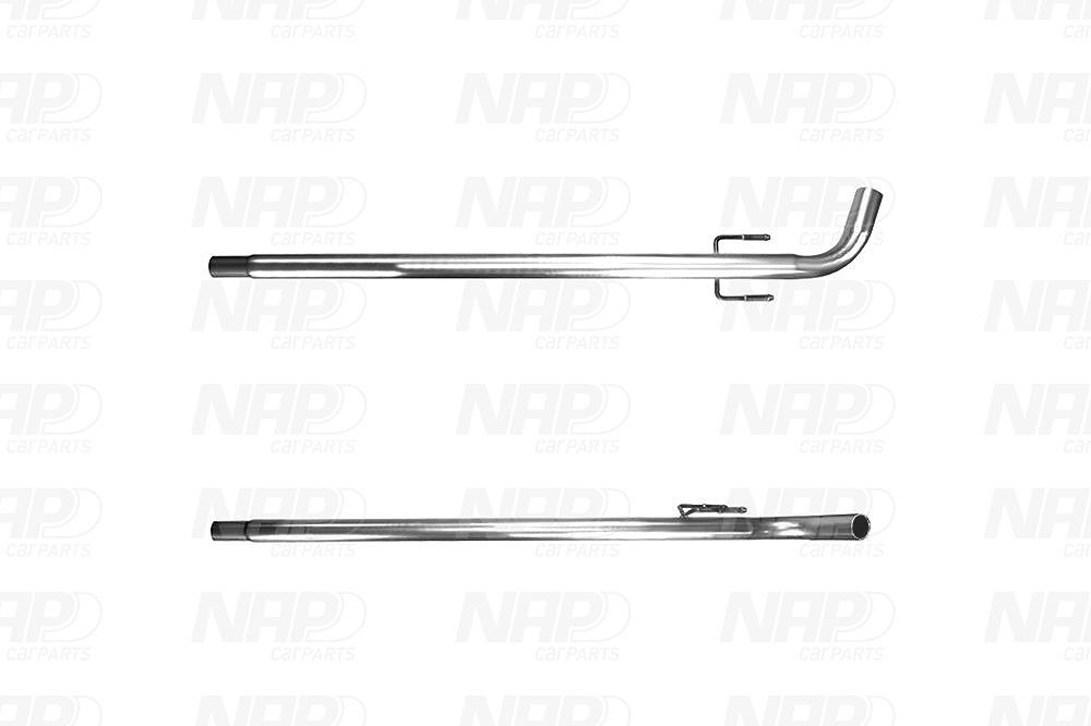 Nap Carparts Abgasrohr [Hersteller-Nr. CAC10375] für Renault