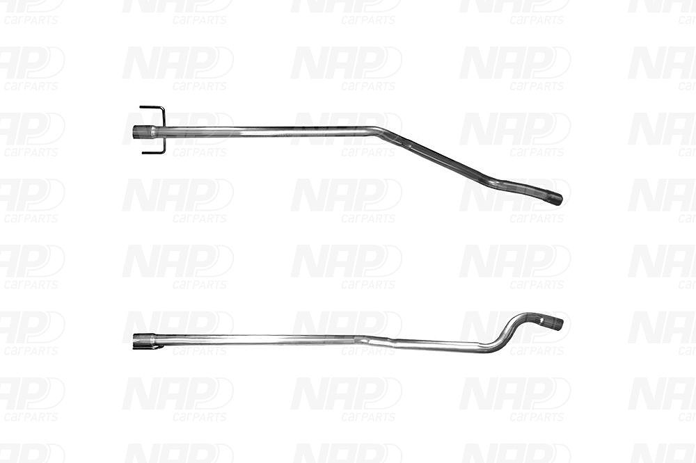 Nap Carparts Abgasrohr [Hersteller-Nr. CAC10384] für Vauxhall, Opel