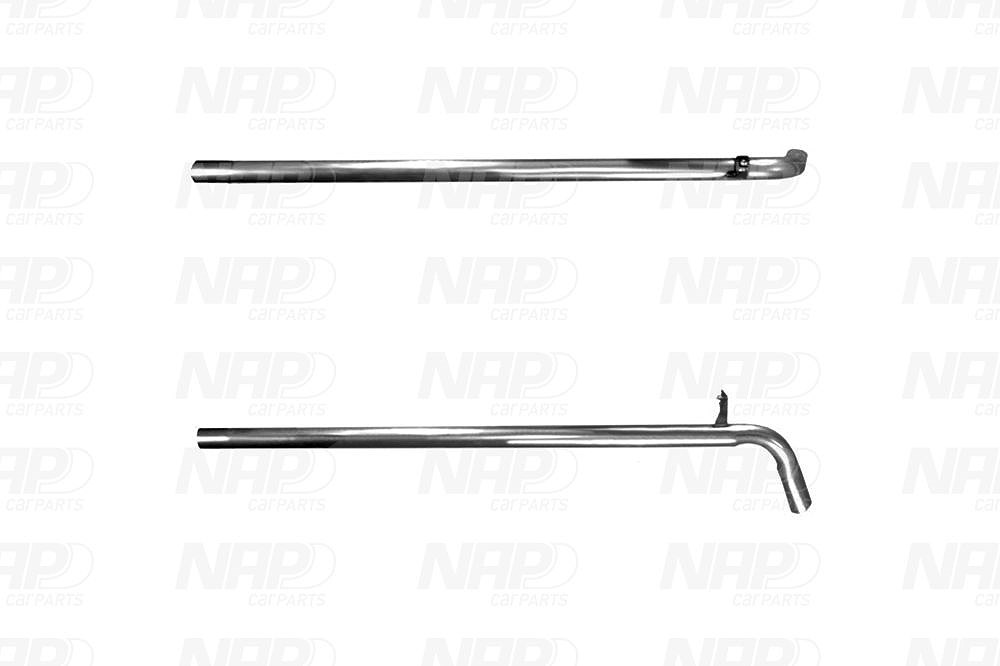 Nap Carparts Abgasrohr [Hersteller-Nr. CAC10360] für Renault