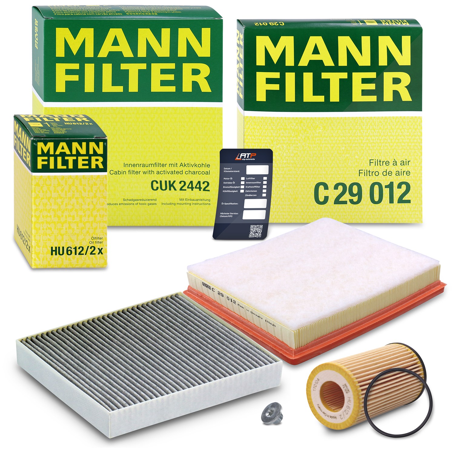 Mann-filter Inspektionspaket Filtersatz SET A [Hersteller-Nr. 10492724] für Saab, Opel