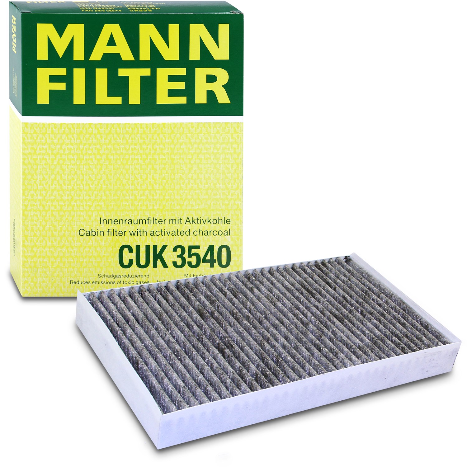 Mann-filter Filter, Innenraumluft [Hersteller-Nr. CUK3540] für Mercedes-Benz
