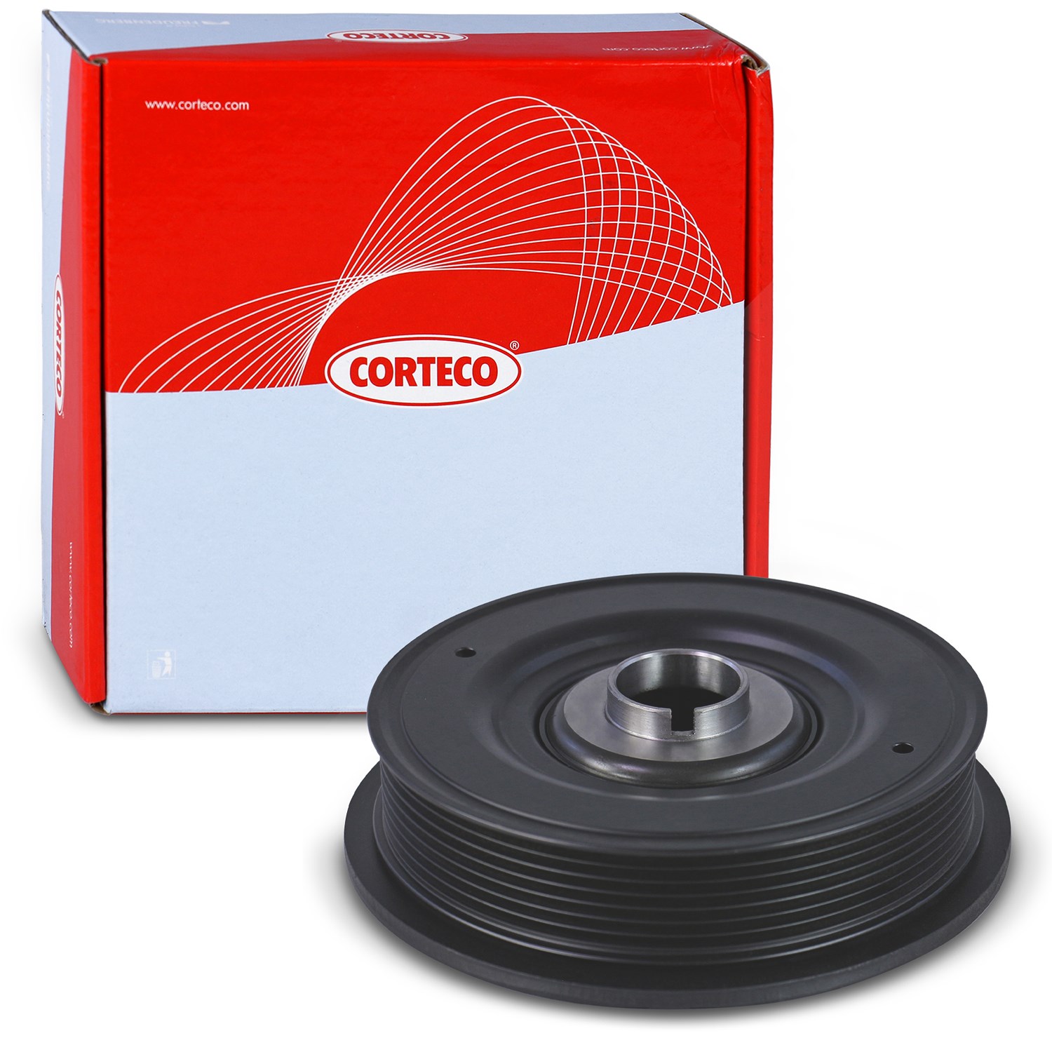 Corteco Riemenscheibe, Kurbelwelle ERSTAUSRÜSTERQUALITÄT [Hersteller-Nr. 80004400] für Opel, Vauxhall, Renault