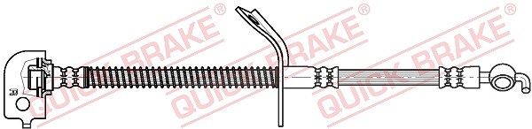 Quick Brake Bremsschlauch vorne rechts [Hersteller-Nr. 50.887] für Kia, Hyundai