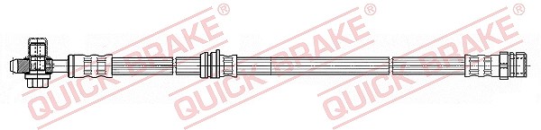 Quick Brake Bremsschlauch Vorderachse [Hersteller-Nr. 59.965X] für Seat, VW, Skoda, Audi