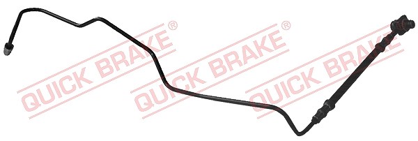 Quick Brake Bremsschlauch hinten rechts [Hersteller-Nr. 96.008X] für Seat, VW, Skoda