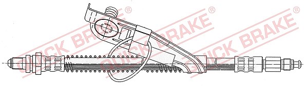 Quick Brake Bremsschlauch vorne rechts [Hersteller-Nr. 42.916] für Mazda, Ford
