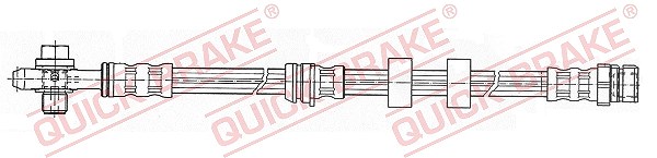 Quick Brake Bremsschlauch vorne [Hersteller-Nr. 58.984X] für Seat, Skoda, VW