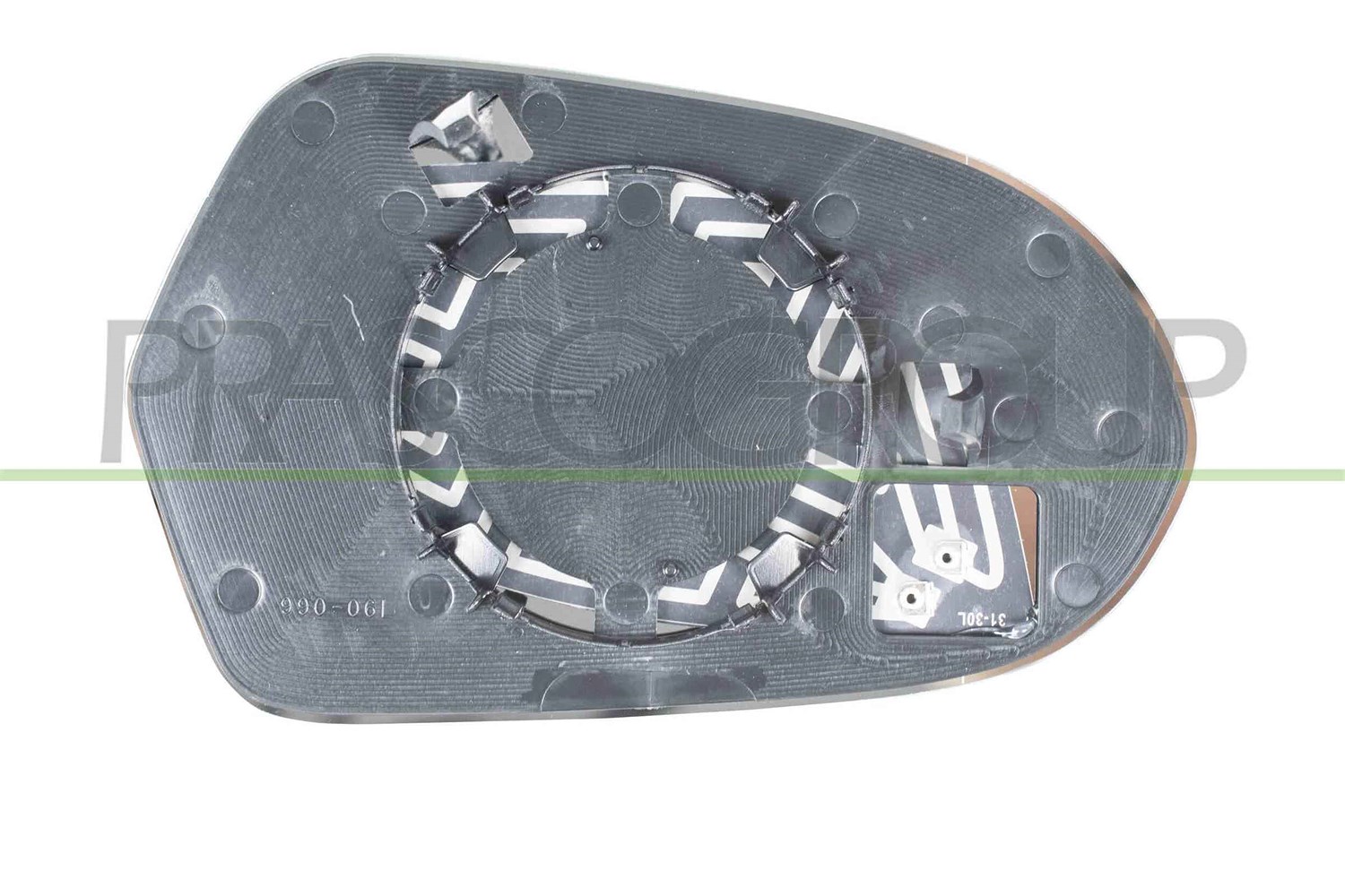 Prasco Spiegelglas, Außenspiegel [Hersteller-Nr. AD0387514] für Audi