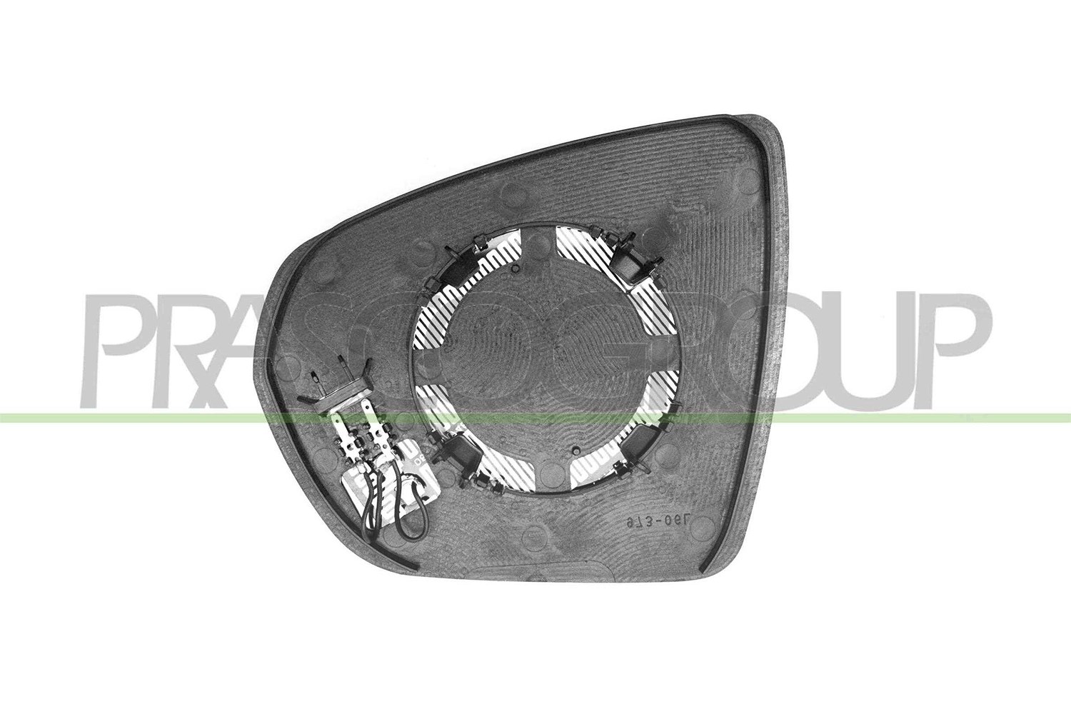 Prasco Spiegelglas, Außenspiegel [Hersteller-Nr. OP8307513] für Opel, Vauxhall