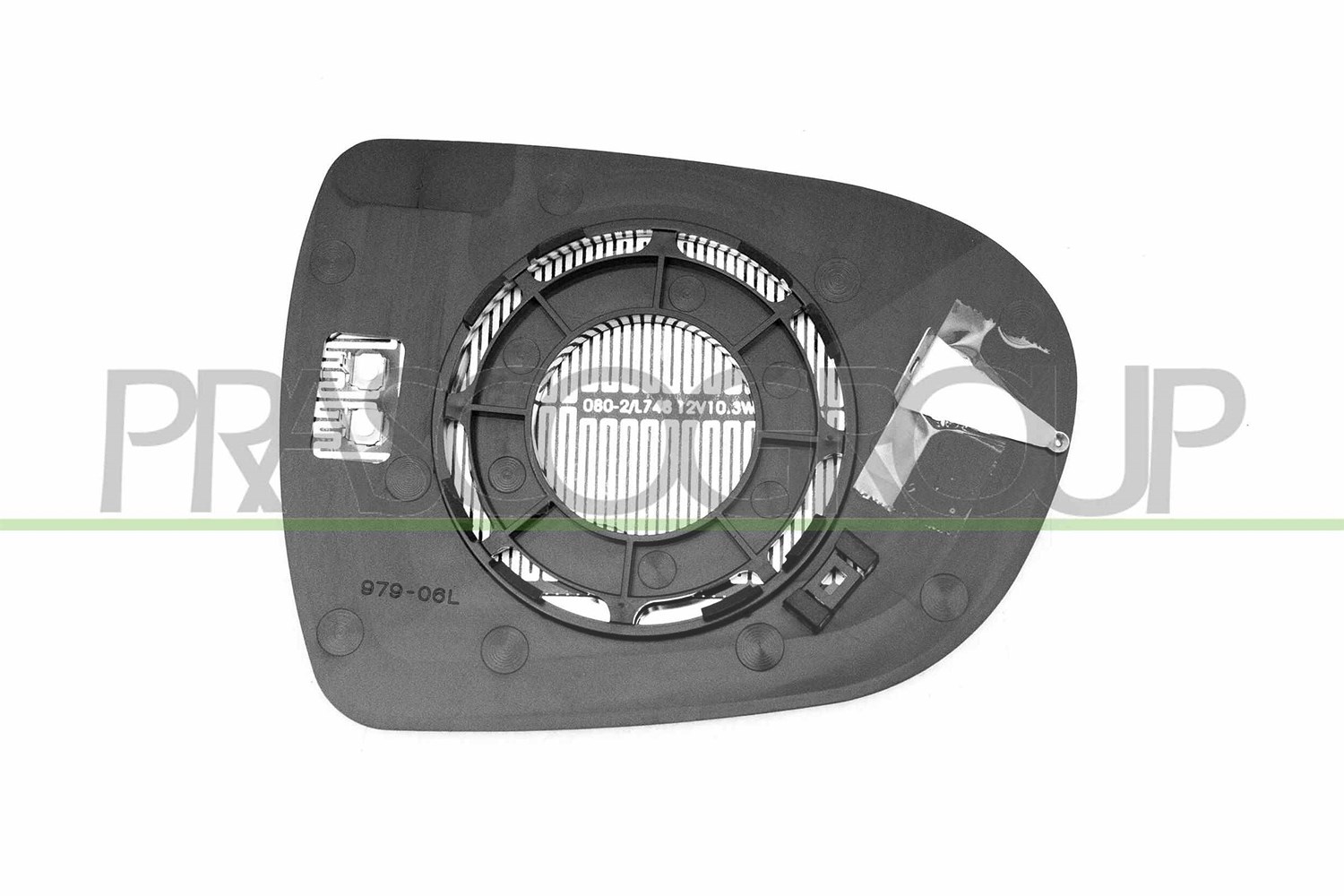 Prasco Spiegelglas, Außenspiegel [Hersteller-Nr. HN4007514] für Hyundai