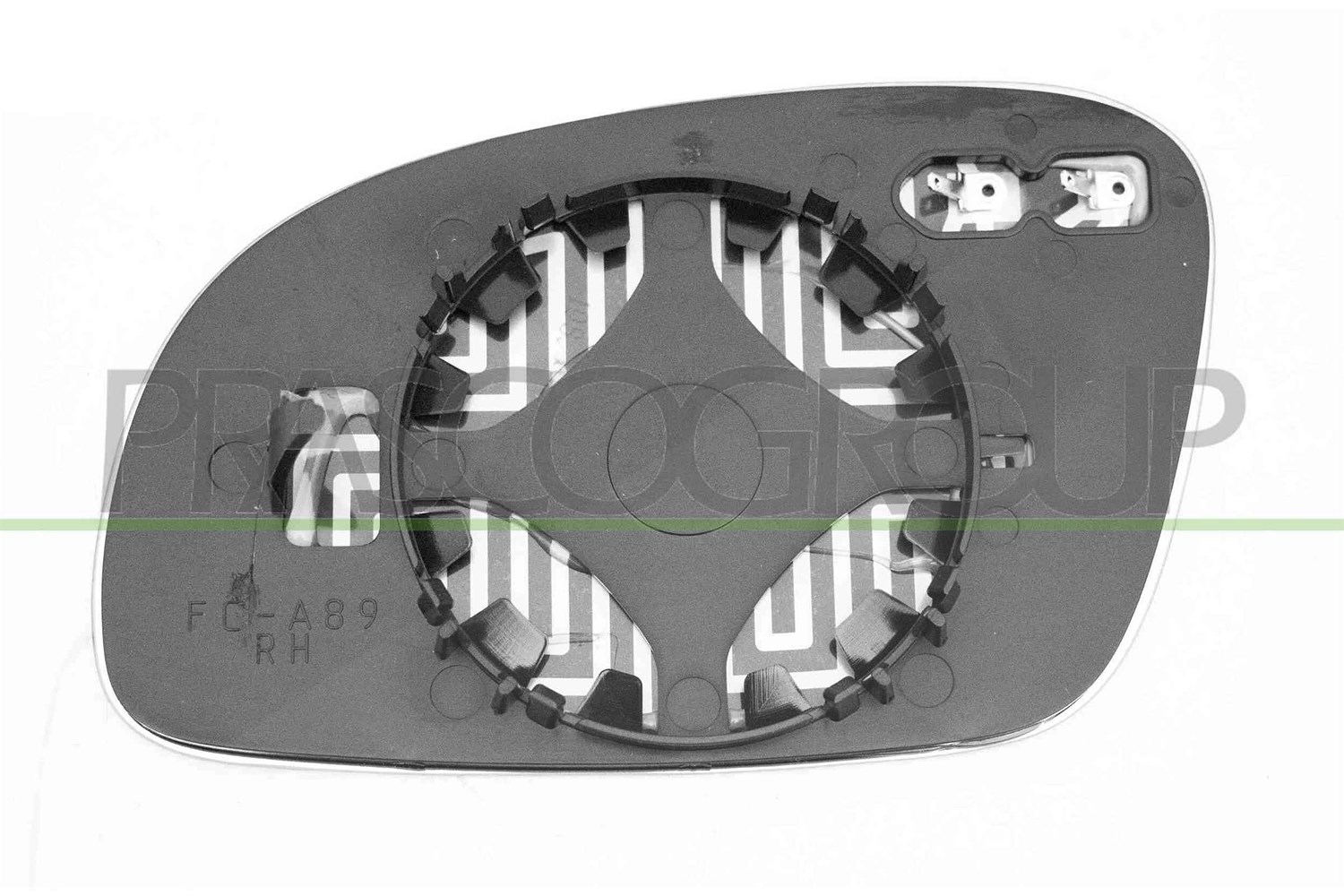 Prasco Spiegelglas, Außenspiegel [Hersteller-Nr. VG4207515] für VW