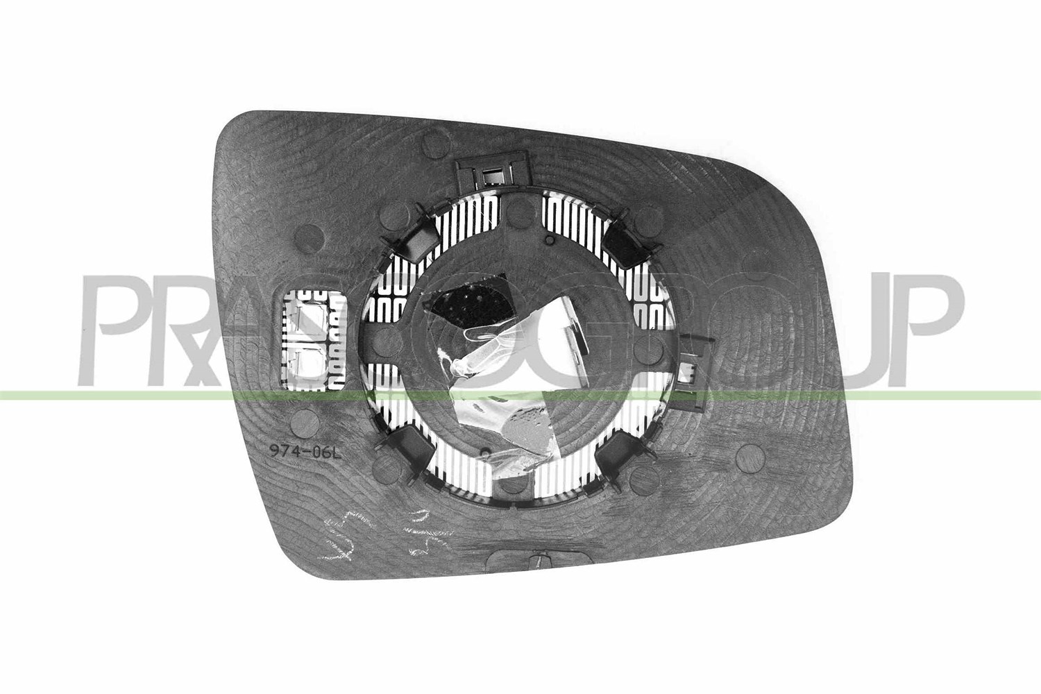 Prasco Spiegelglas, Außenspiegel [Hersteller-Nr. OP7177514] für Vauxhall, Opel