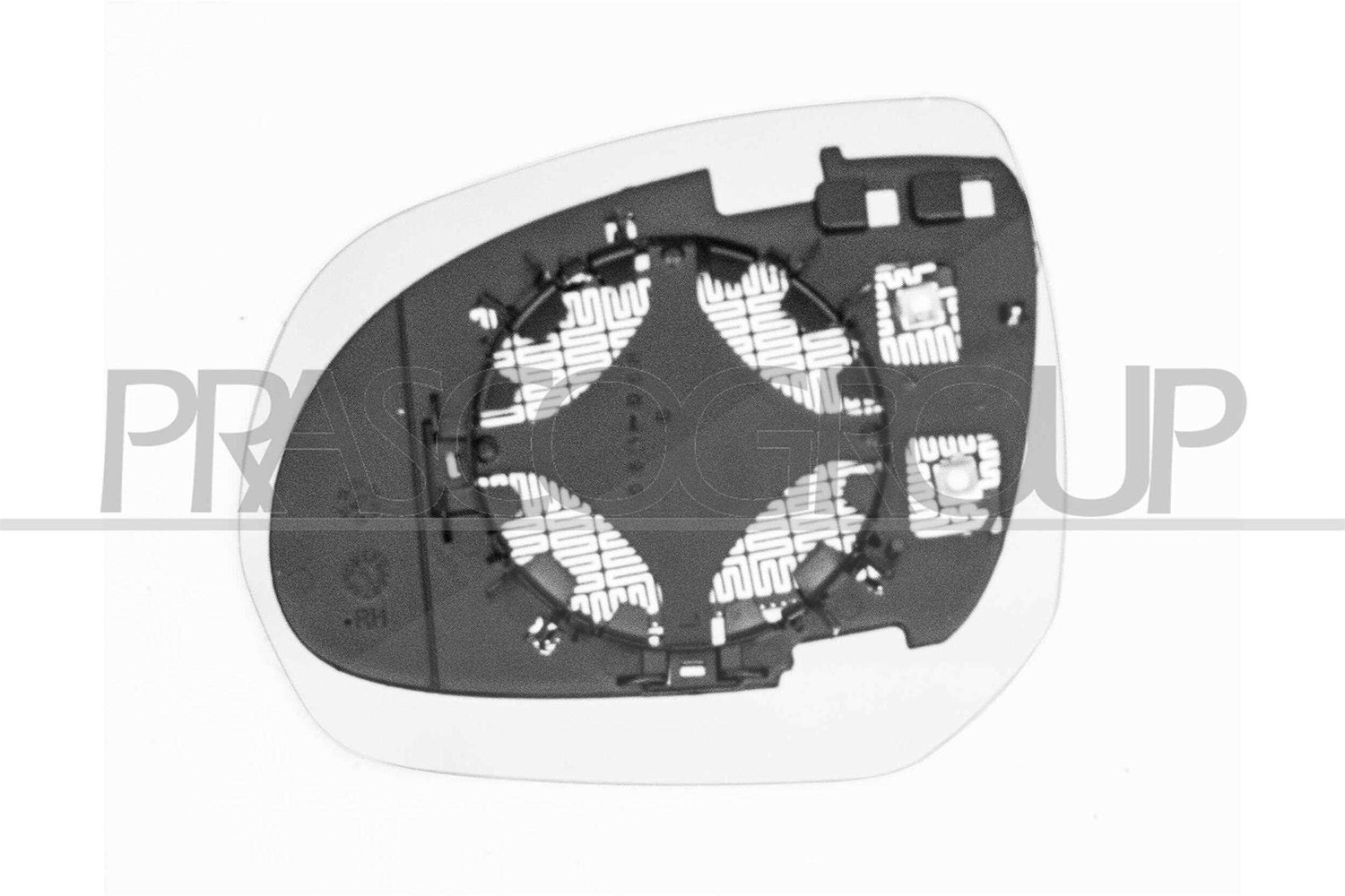 Prasco Spiegelglas, Außenspiegel [Hersteller-Nr. CI7057523] für Citroën