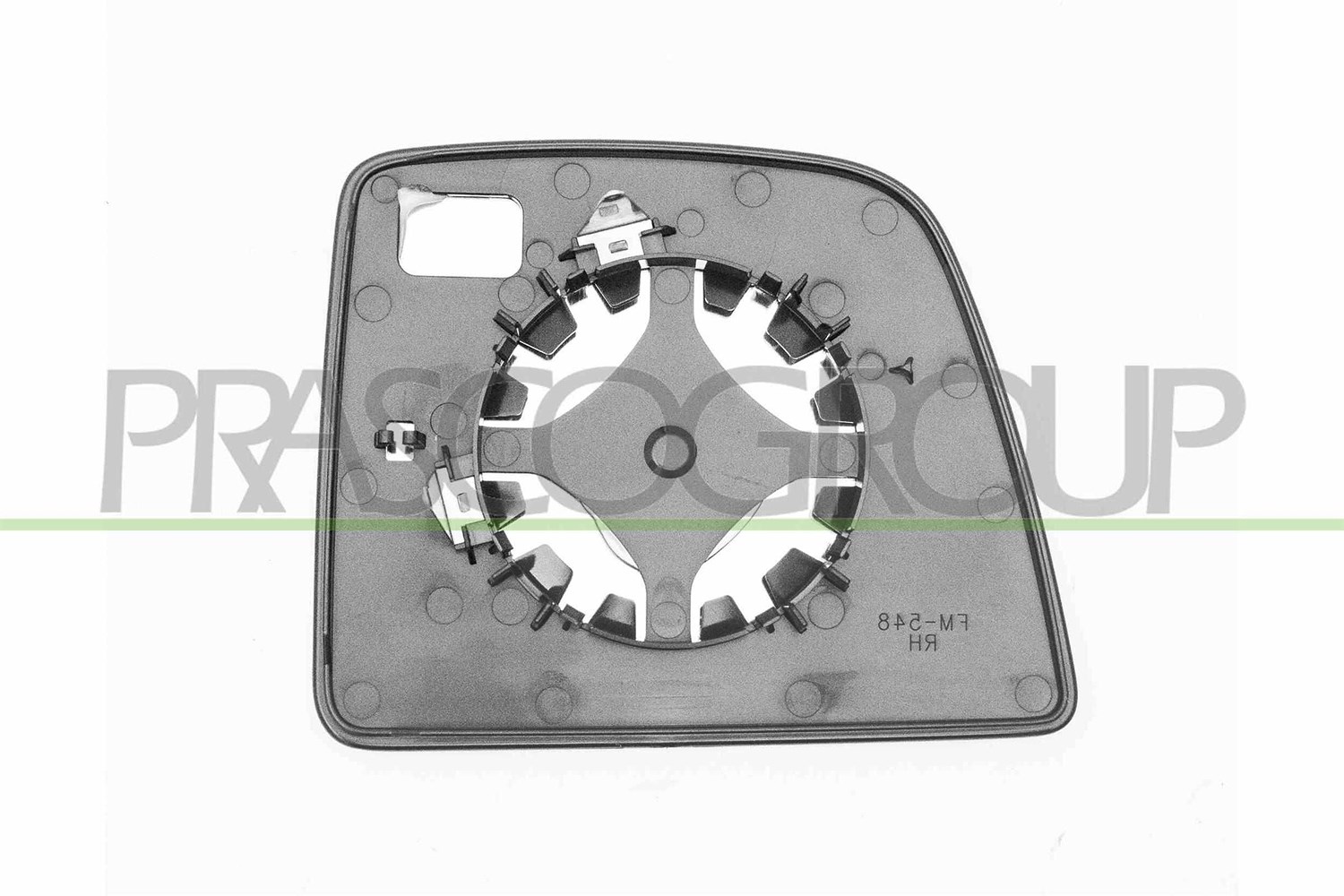 Prasco Spiegelglas, Außenspiegel [Hersteller-Nr. FD9367504] für Ford