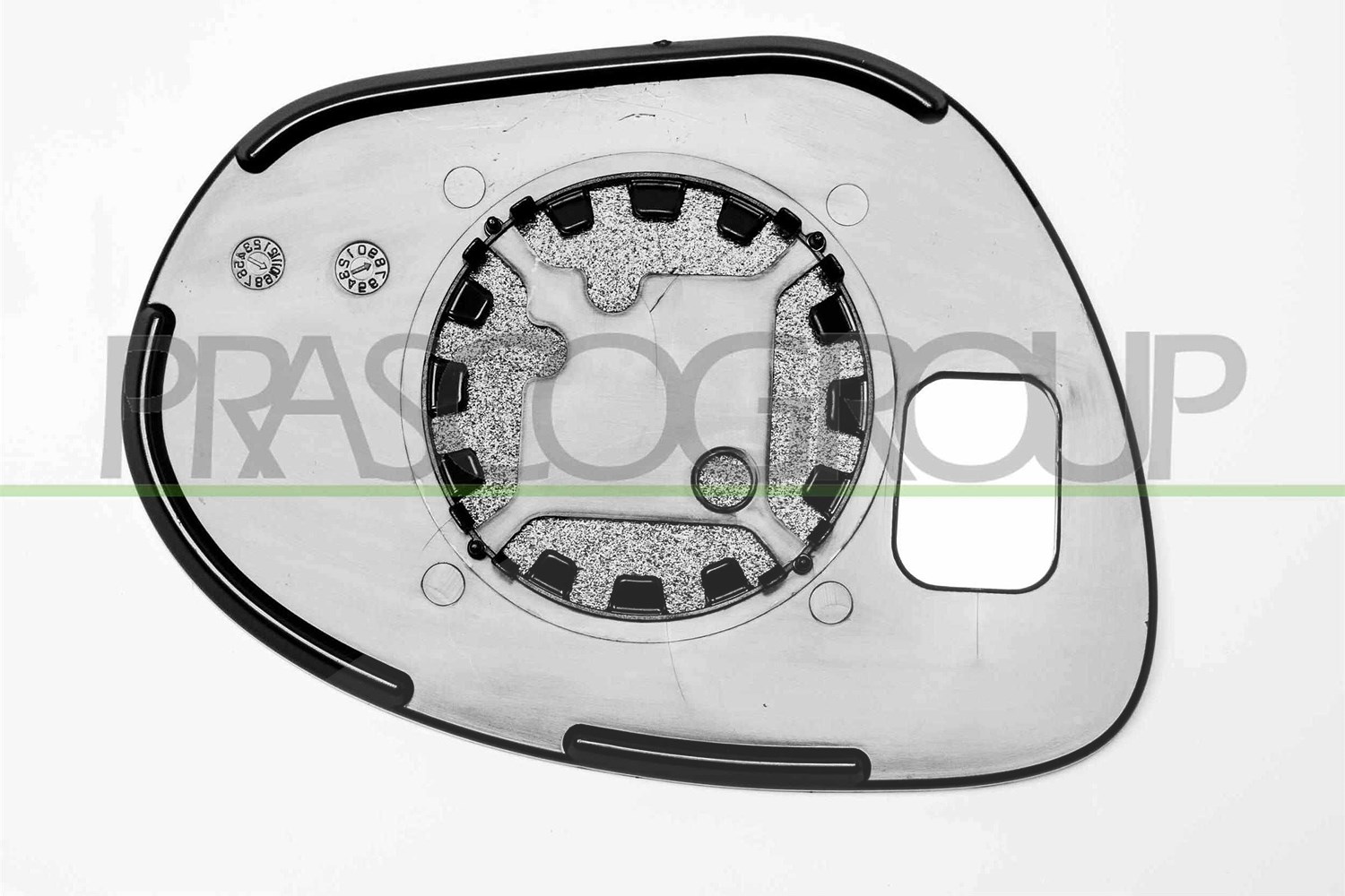 Prasco Spiegelglas, Außenspiegel [Hersteller-Nr. DS7007504P] für Nissan