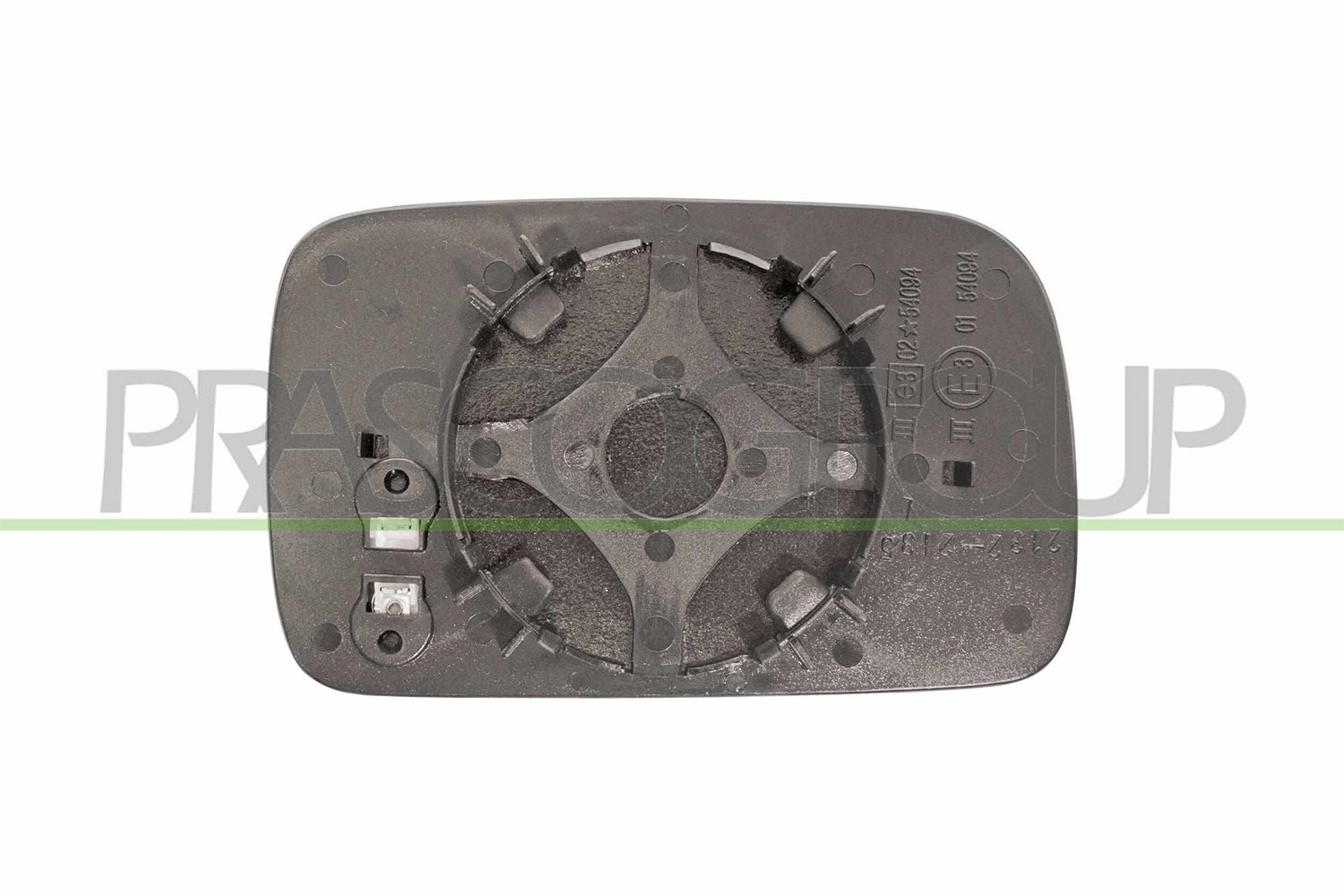 Prasco Spiegelglas, Außenspiegel [Hersteller-Nr. VG0167514] für Skoda, VW