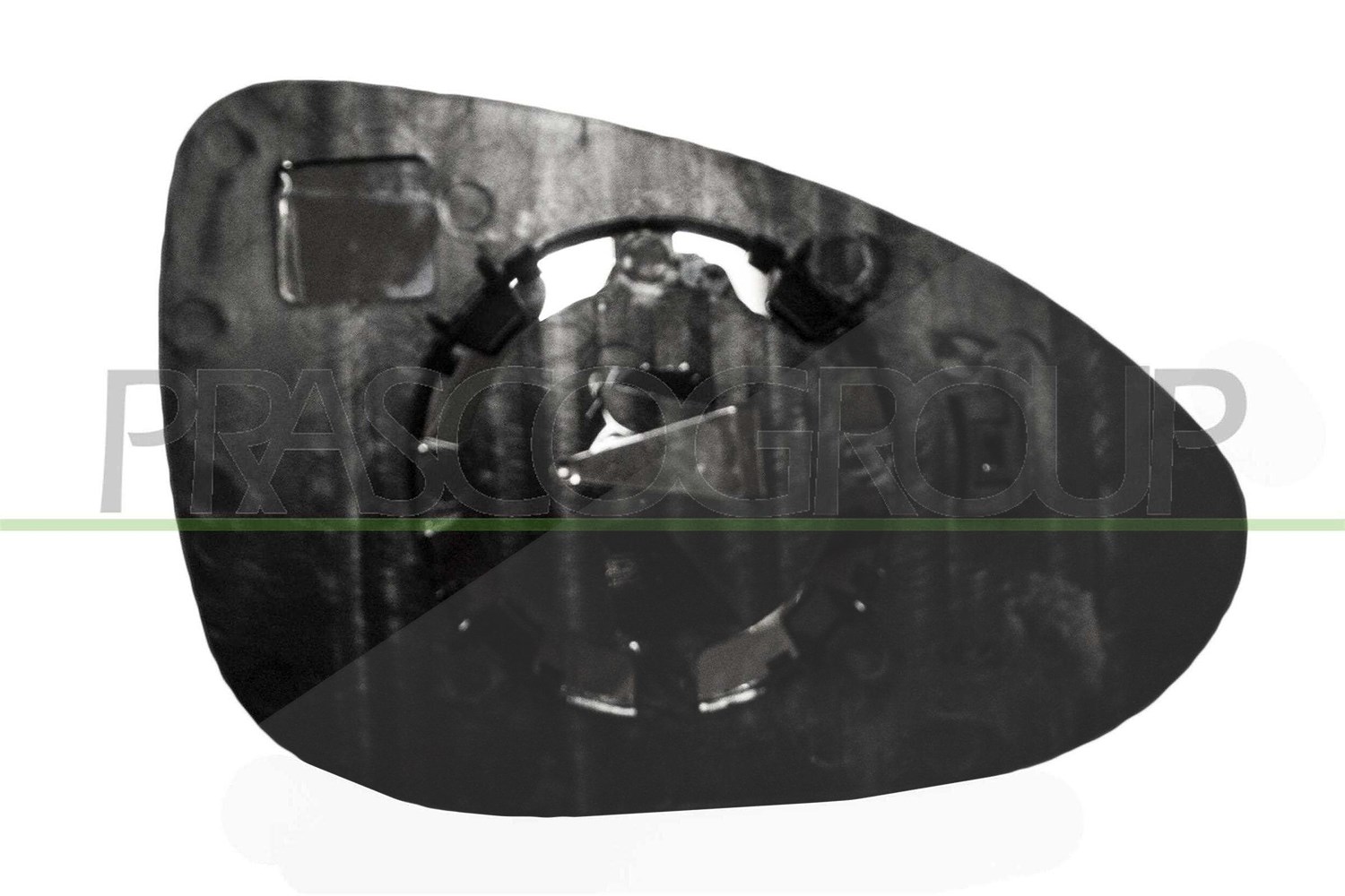 Prasco Spiegelglas, Außenspiegel [Hersteller-Nr. DW3287504] für Chevrolet