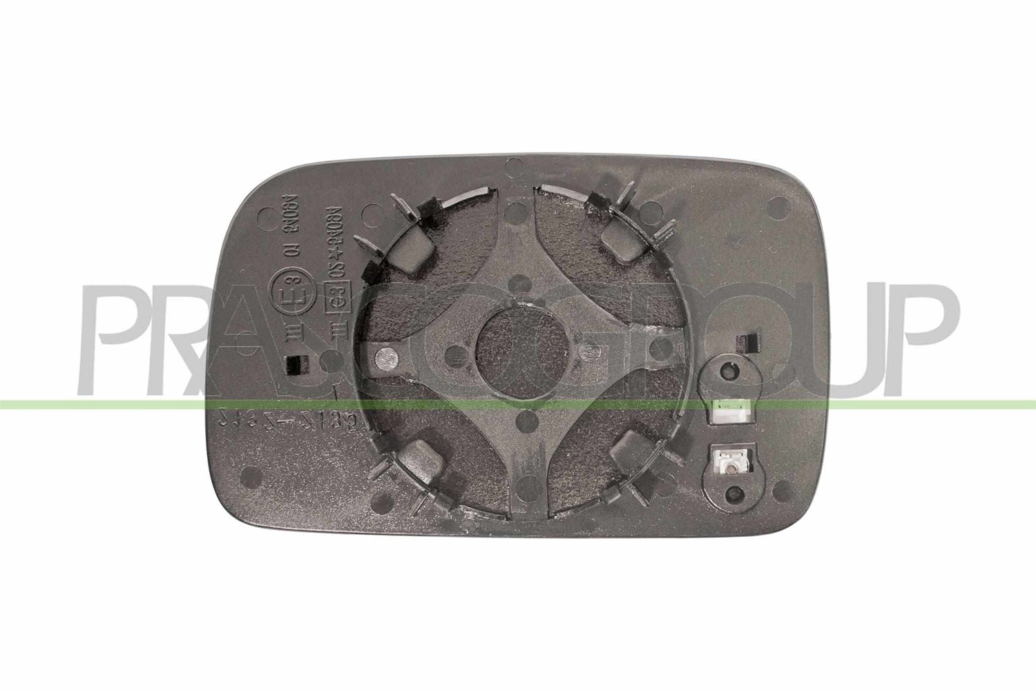 Prasco Spiegelglas, Außenspiegel [Hersteller-Nr. VG0167513] für VW, Skoda