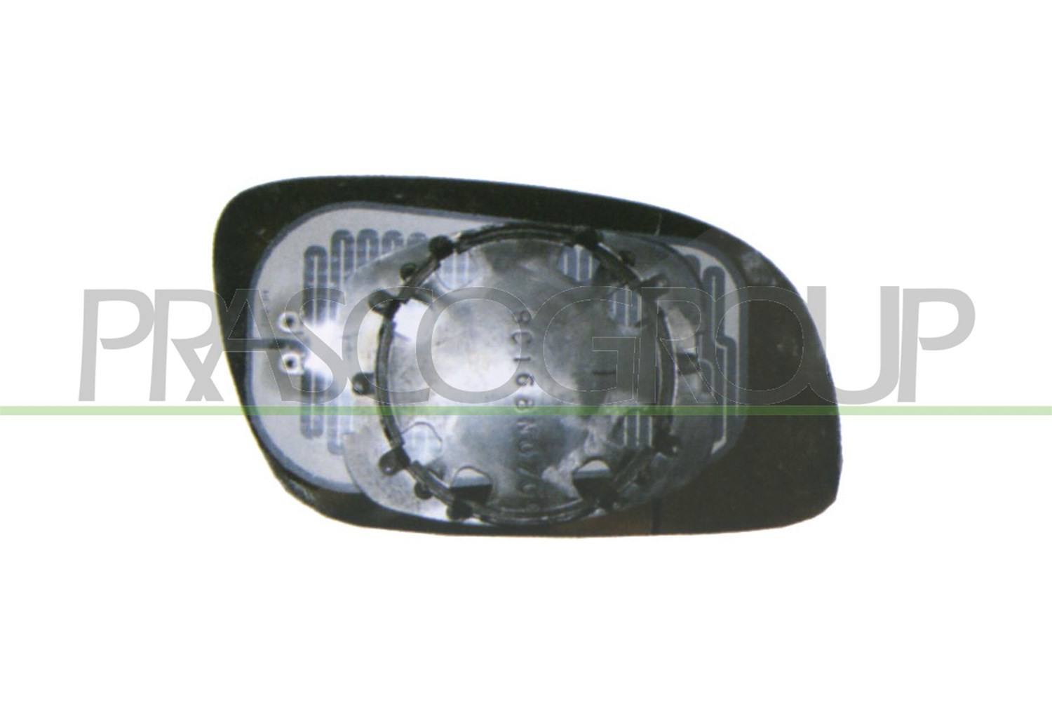 Prasco Spiegelglas, Außenspiegel [Hersteller-Nr. VG7157514] für VW