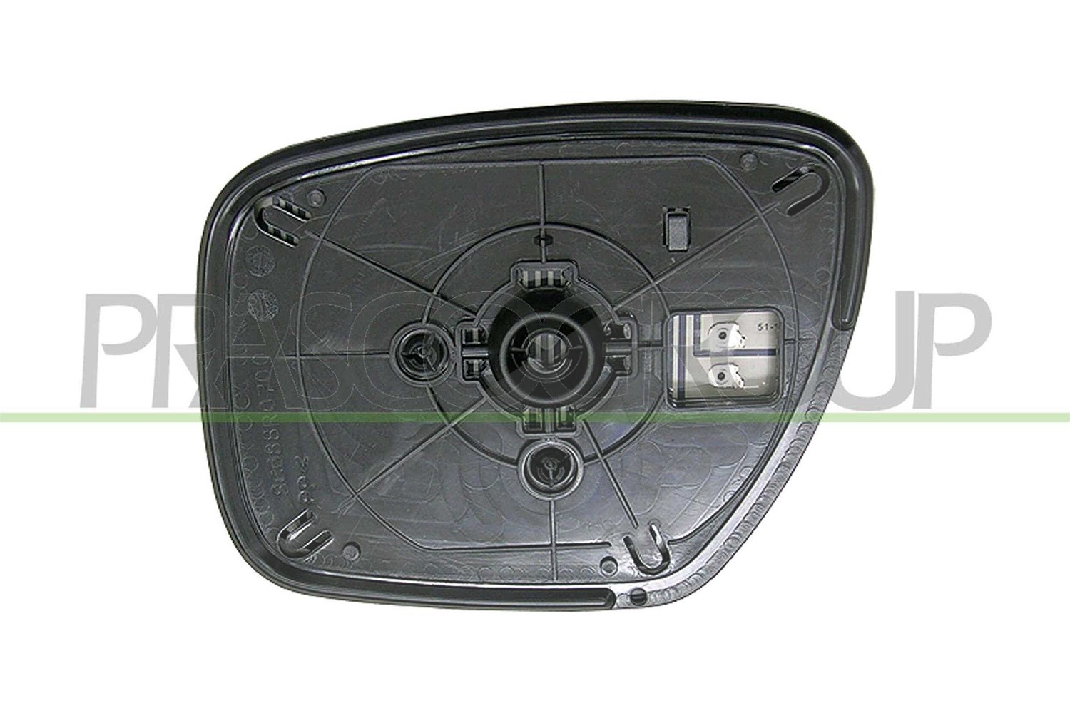 Prasco Spiegelglas, Außenspiegel [Hersteller-Nr. MZ8027513] für Mazda