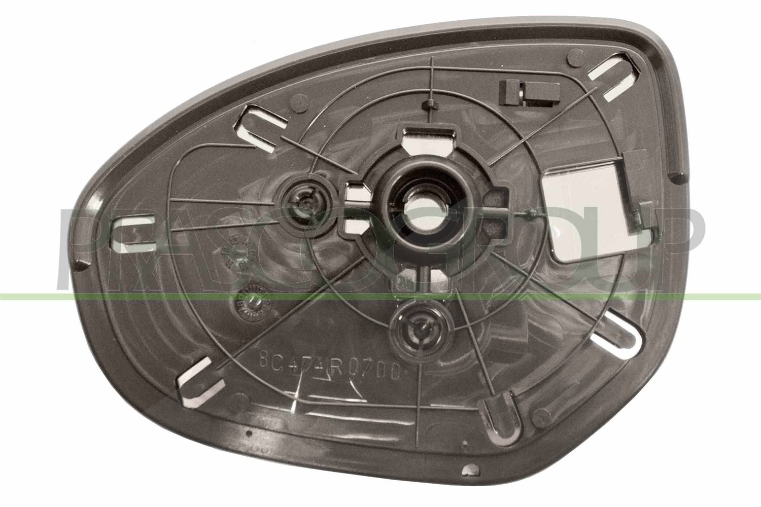 Prasco Spiegelglas, Außenspiegel [Hersteller-Nr. MZ3307503] für Mazda